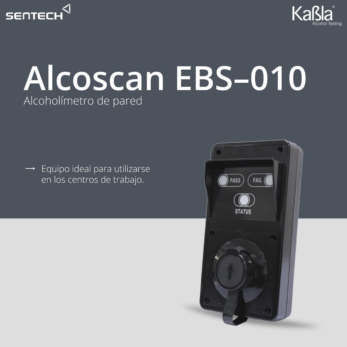 Alcoholímetro De Pared Alcoscan Ebs 010 - Sentech